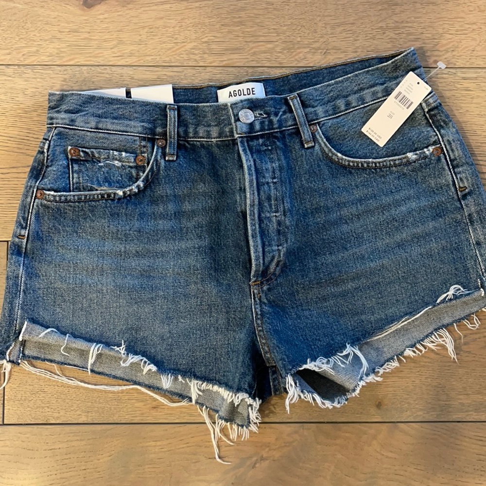 AGOLDE Parker vintage cut-off shorts